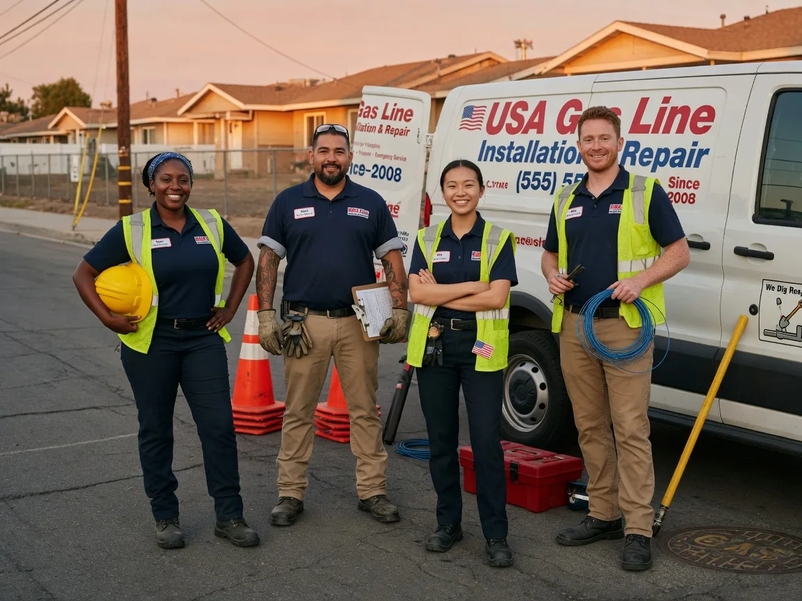 Gas Line Installation company in Elizabeth, MN